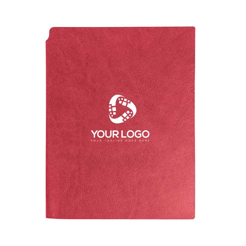 High-Quality Soft PU Leather Note Book With Logo